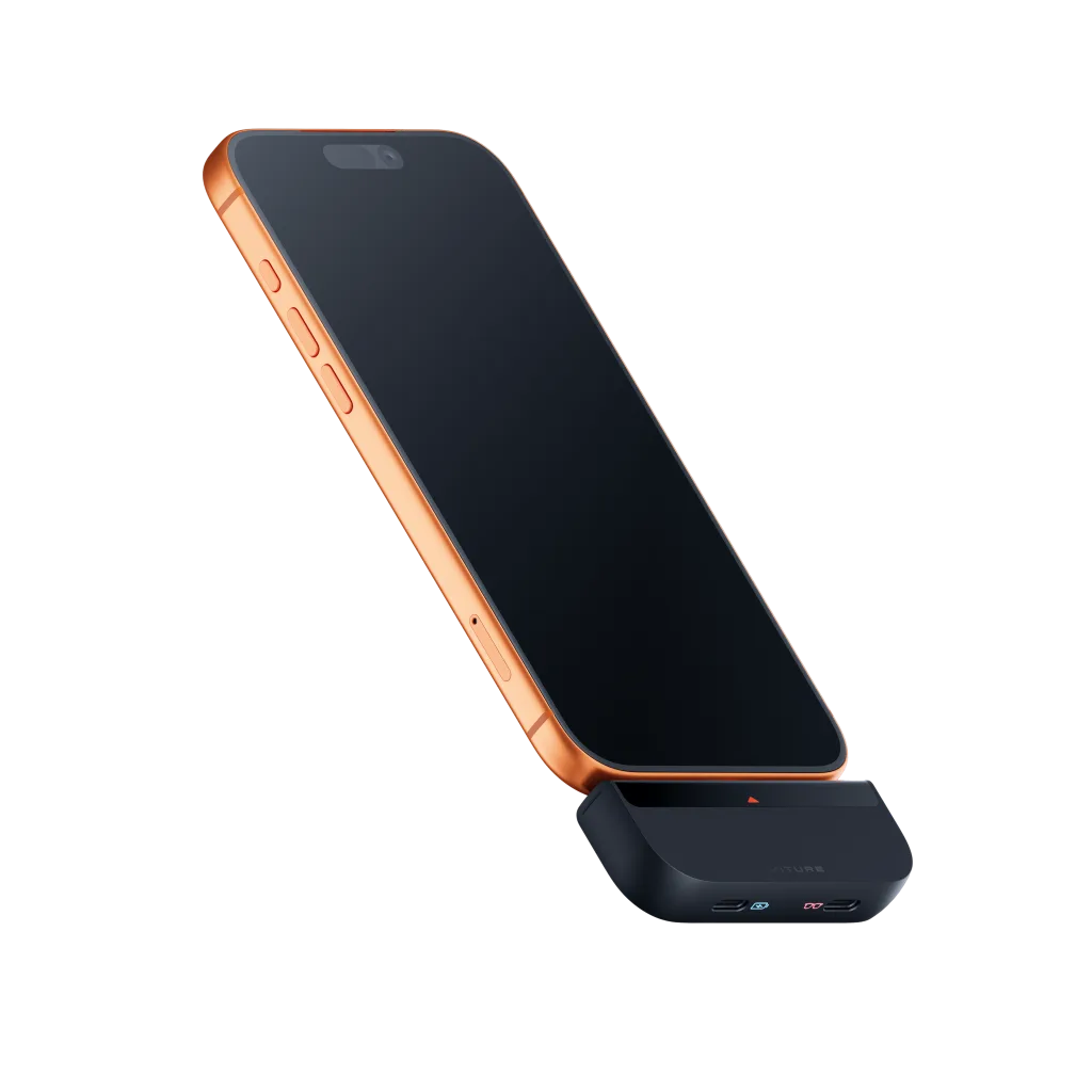 Adapter with phone